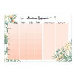 Piši briši tedenski planer za družine