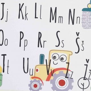 Plakat z abecedo