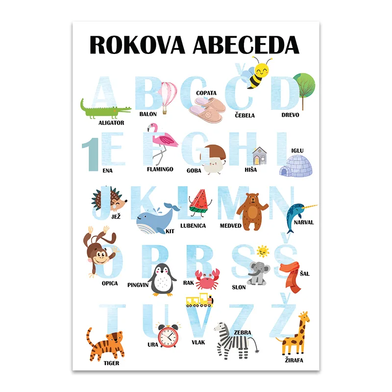 Modra abeceda za otroke