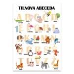 Abeceda A3 (rjava)