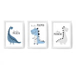 Dinozaver - bodi pogumen, bodi prijazen, stoj pokončno