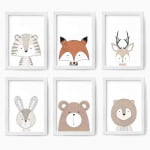 Živali - skandinavski stil - set 6