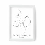 Grafika Par - one line