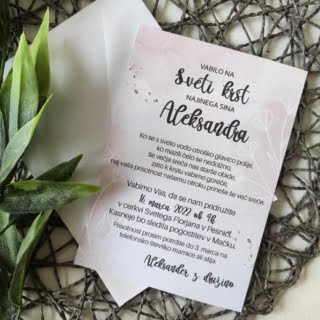 Vabilo za sveti krst