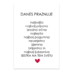 Čestitka Najboljša sestra