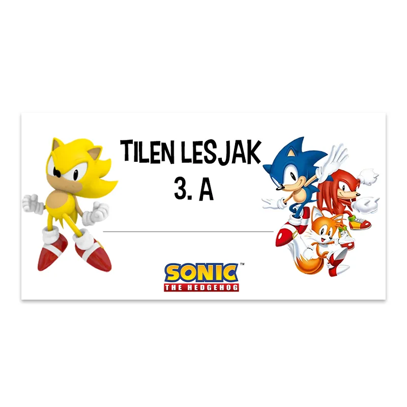 Nalepke Sonic