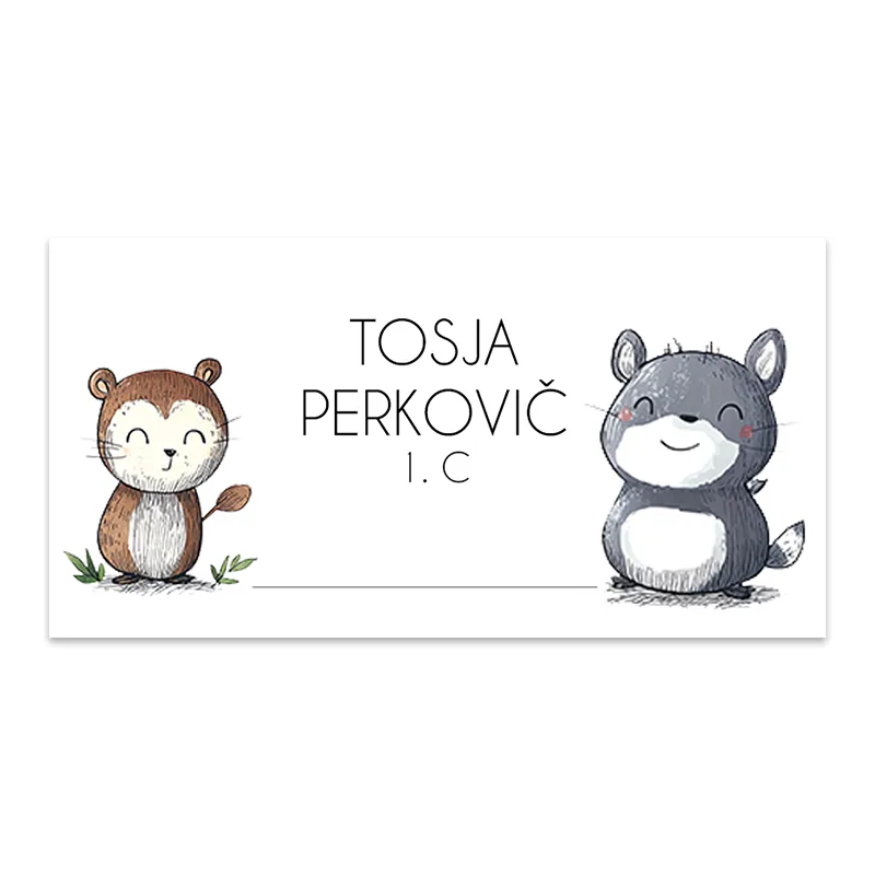 Nalepke živali