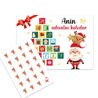 Personaliziran adventni koledar