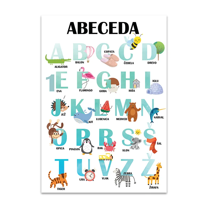 Abeceda A3 mint