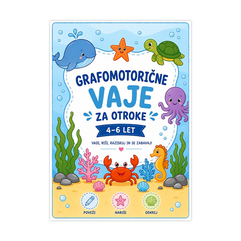 Grafomotorične vaje za otroke