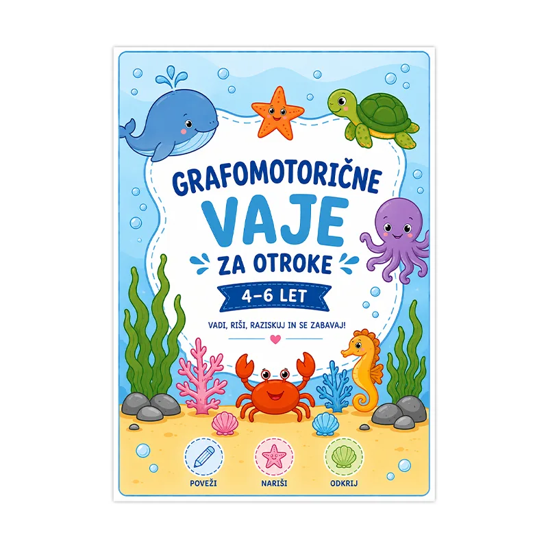 Grafomotorične vaje za otroke