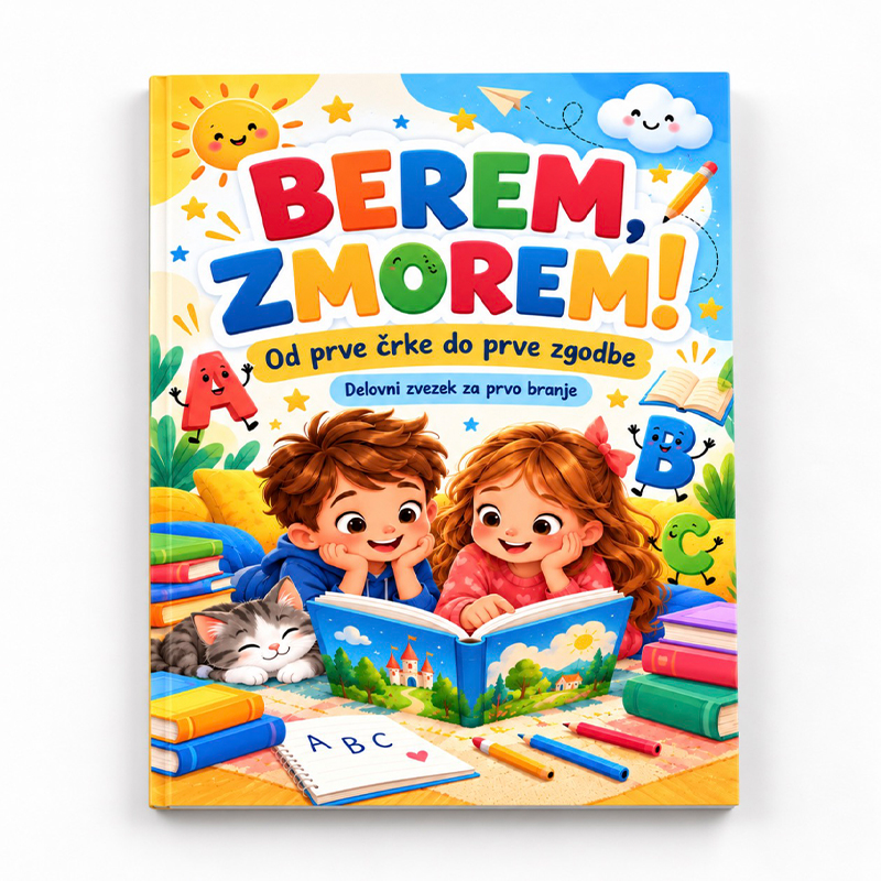 Berem, zmorem – delovni zvezek za prvo branje