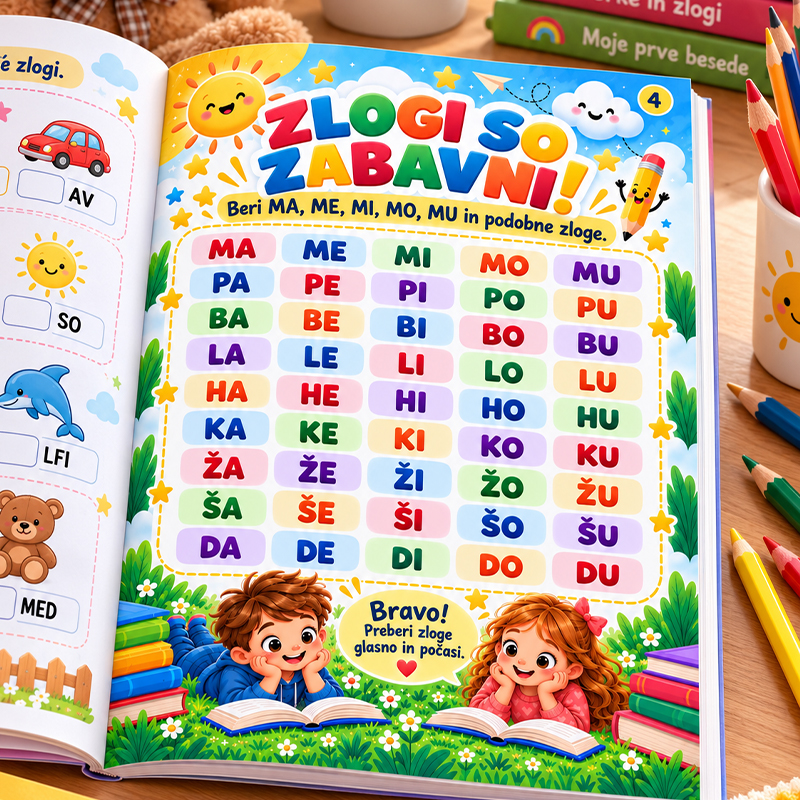 Delovni zvezek za branje